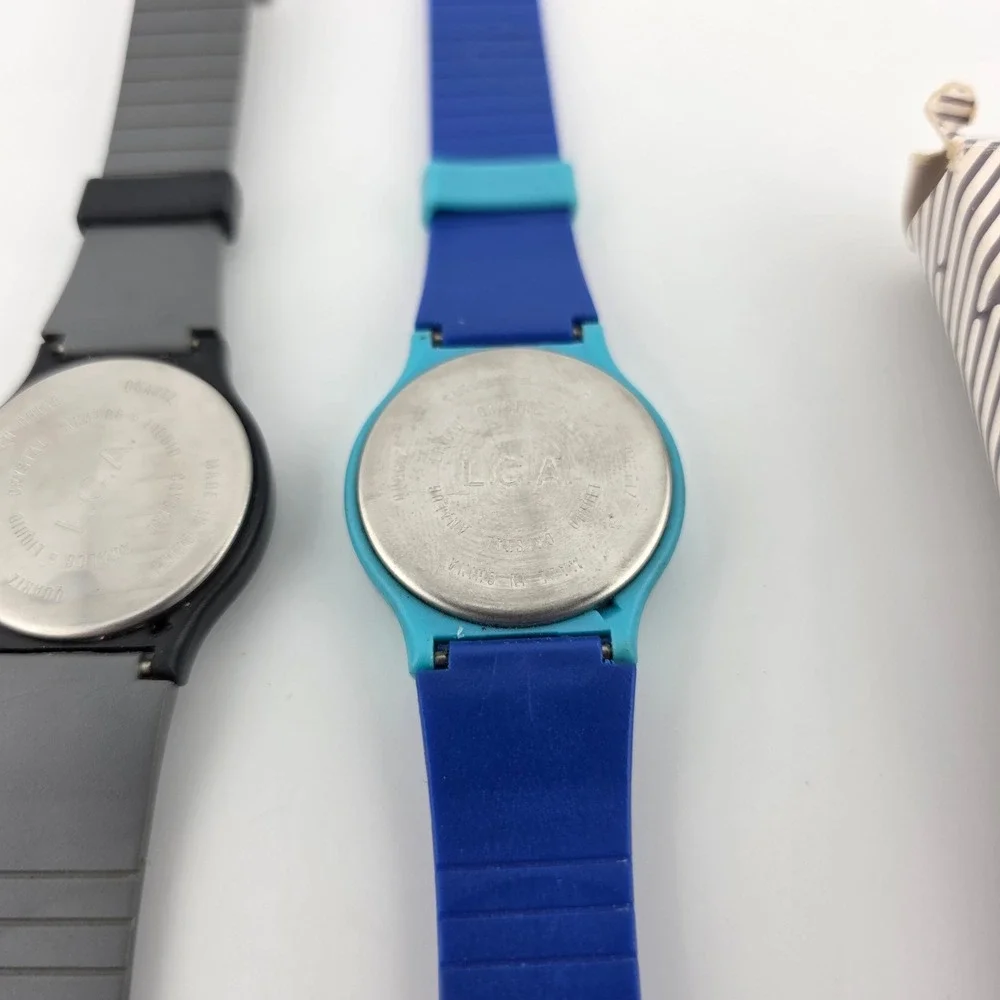 Avon Big Time Watch Set Vintage 1989 Two Watches AS IS‎ Parts